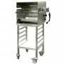 tourne broche à gaz, rotisserie roanne, la rotisserie, rotisserie, machine à rôtir, rôtir, plat à rôtir inox