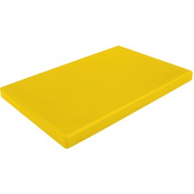 PLANCHE A DECOUPER PEHD 600X400 JAUNE