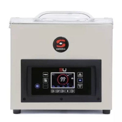 Emballeuse de sacs sous vide professionnelle Sammic dotée d'une barre de soudure de 32 cm.