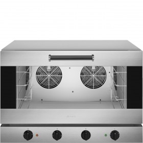 Four multifonctions SMEG 4 plaques 600x400 mm ou GN1/1. Four mixte vapeur avec fonction convection, humidification, gril…