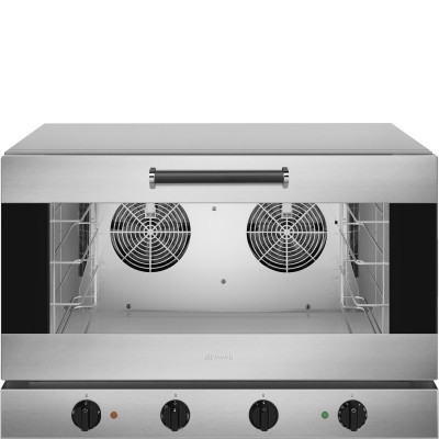 Four multifonctions SMEG 4 plaques 600x400 mm ou GN1/1. Four mixte vapeur avec fonction convection, humidification, gril…