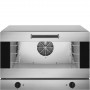 Four à convection SMEG 4 plaques 600x400 mm ou GN1/1 avec kit RGN. Four ALFA410-2, minuterie 1-60 min, thermostat 50-270°C.