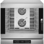 Four mixte vapeur SMEG 6 niveaux 600x400 mm ou GN1/1 avec sonde à cœur. Choix charnière de porte gauche.