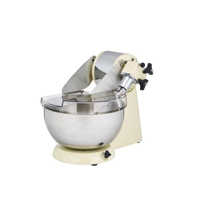 Pétrin Santos n°18 monophasé pour faire jusqu'à 4 kg de pâte dure en 15 minutes.