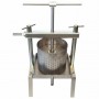 Pressoir à fruit et légumes professionnel 20 L de fabrication française. Volumes : pressoir 20 L, pressoir 40 L, pressoir 70 L.