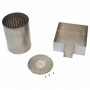 Changez votre pressoir à huile 2,8 L en pressoir à fruit 8,5 L grâce à ce kit de conversion comprenant poussoir, claie et maie.