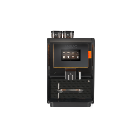 Machine à café professionnelle Animo OptiMe X11 avec broyeur intégré, bac à grains de 1,2 kg et réservoir instantané de 2,3 L.