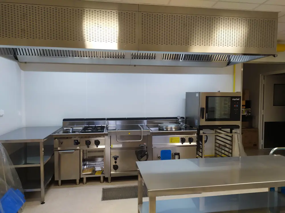 Installation matériel de cuisson