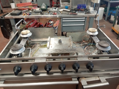 Un fourneau professionnel reconditionné  par Maison Patay